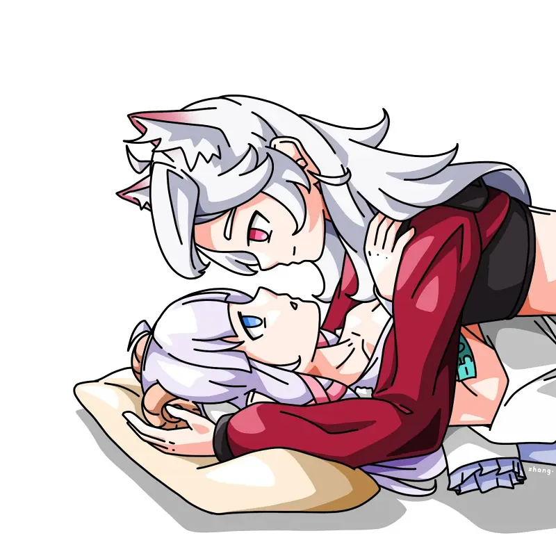只是狼羊百合
