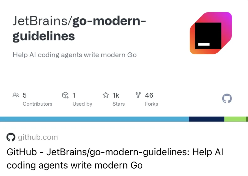 go-modern-guidelines,Go语言,AI编程,JetBrains,代码重构