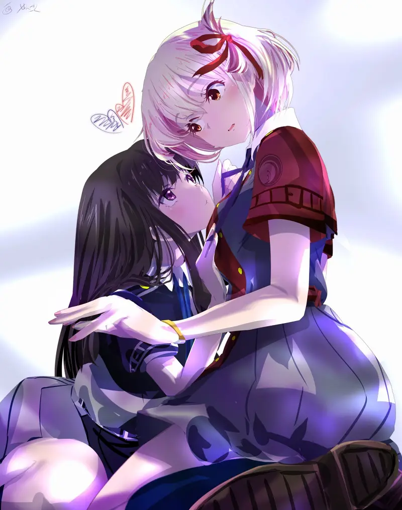 莉可莉丝,LycorisRecoil,锦木千束,井之上泷奈,动漫壁纸,动漫美图,美图,壁纸,绘画,推特