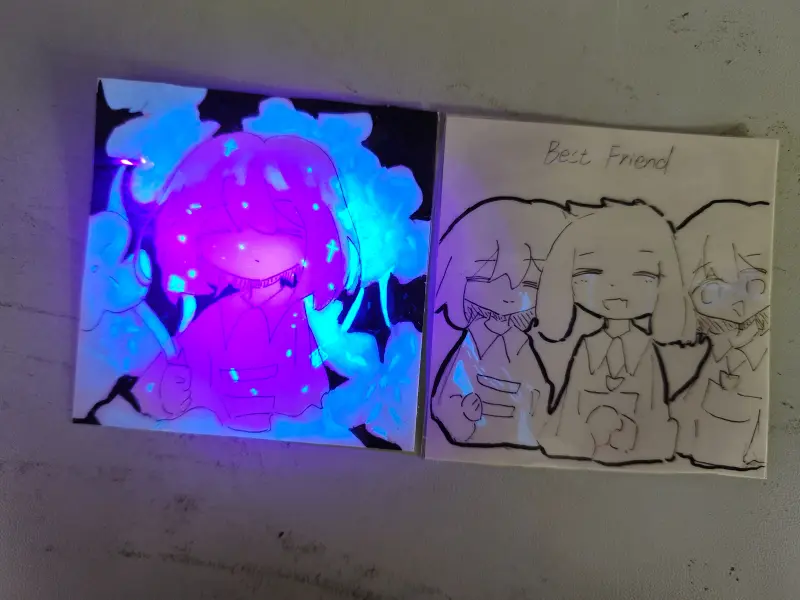 绘画,undertale