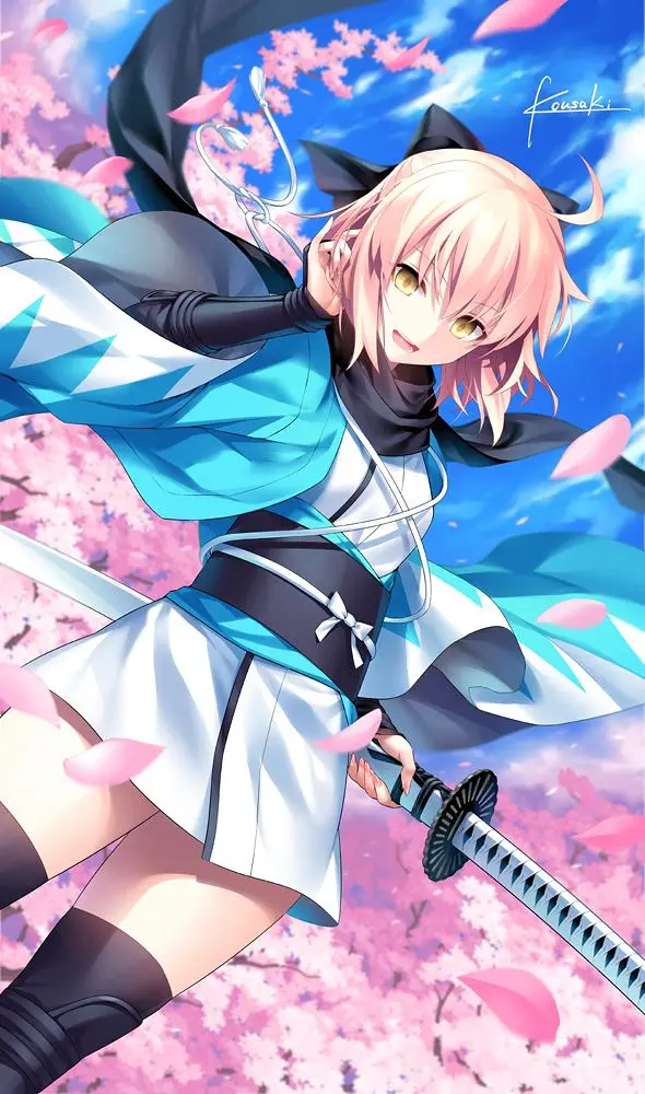 FGO,冲田总司,fate,型月,TYPEMOON