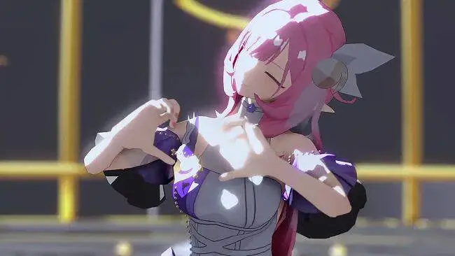 【爱莉希雅MMD】会给你唱小情歌的粉色妖精小姐哦~