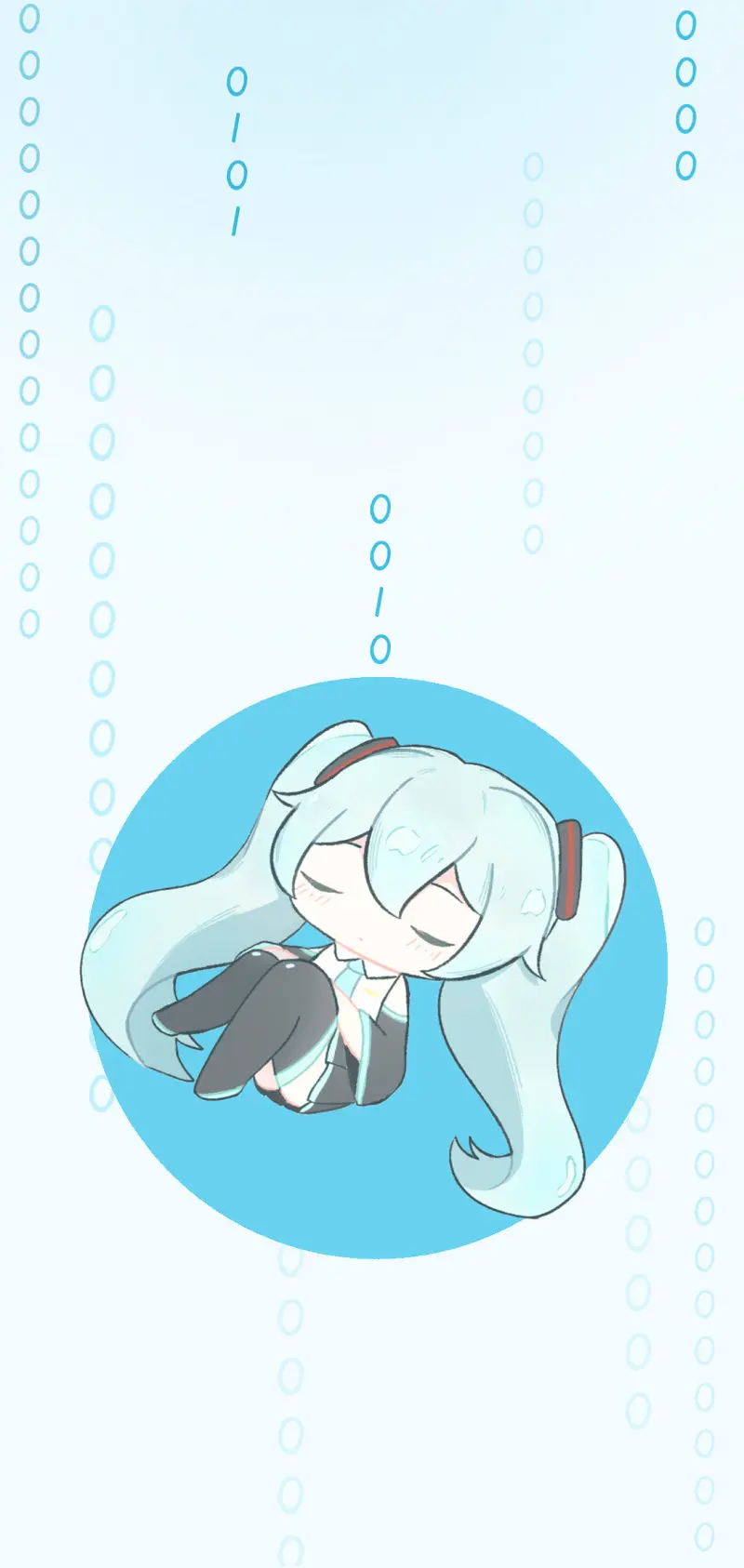 绘画创作,壁纸,初音未来