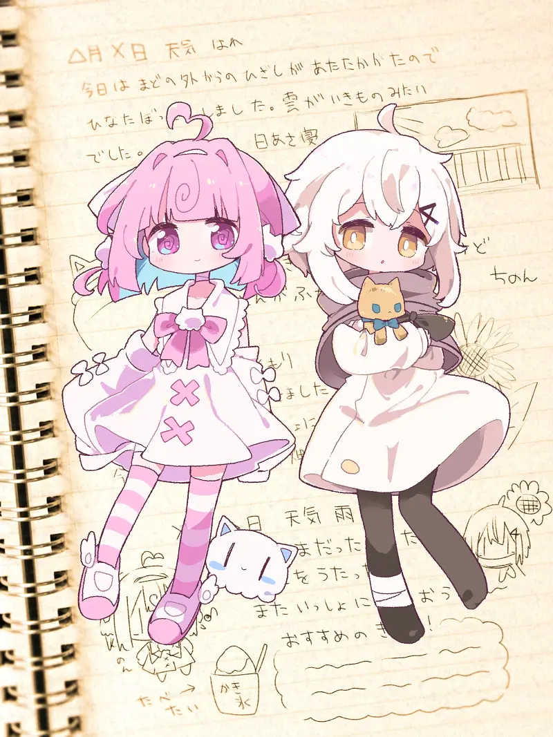 nekomo,ねこも,画师,像素,GIF,萌,可爱,萝莉