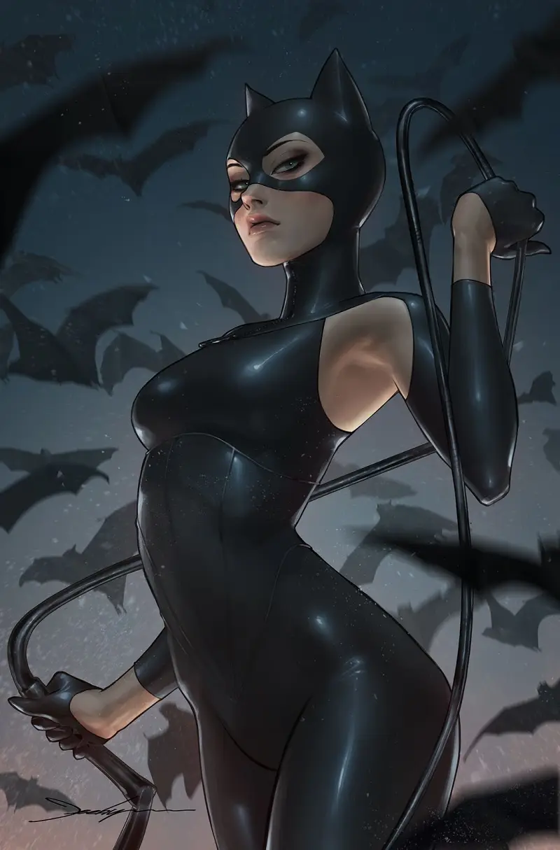 DC,DC漫画,美漫,欧美漫画,超级英雄,猫女,哥谭,动漫壁纸,动漫美图,美图,壁纸,绘画,插画,推特,画师推荐