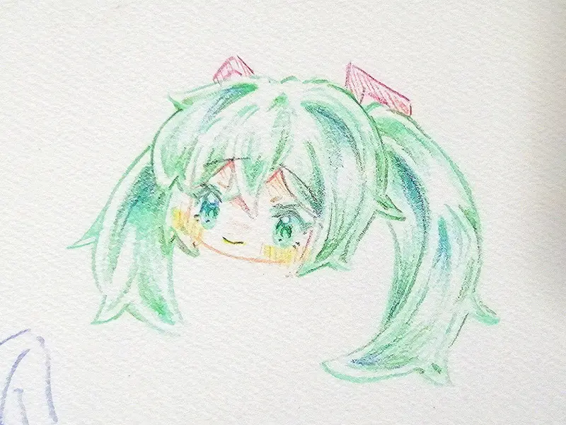 绘画创作,初音未来,MIKU