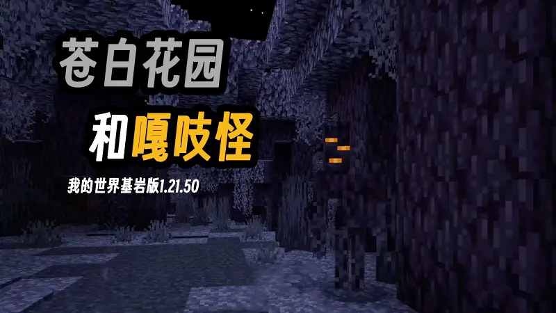 【我的世界基岩版】1.21原版生存服EP4 | 掉色森森和嘎吱怪