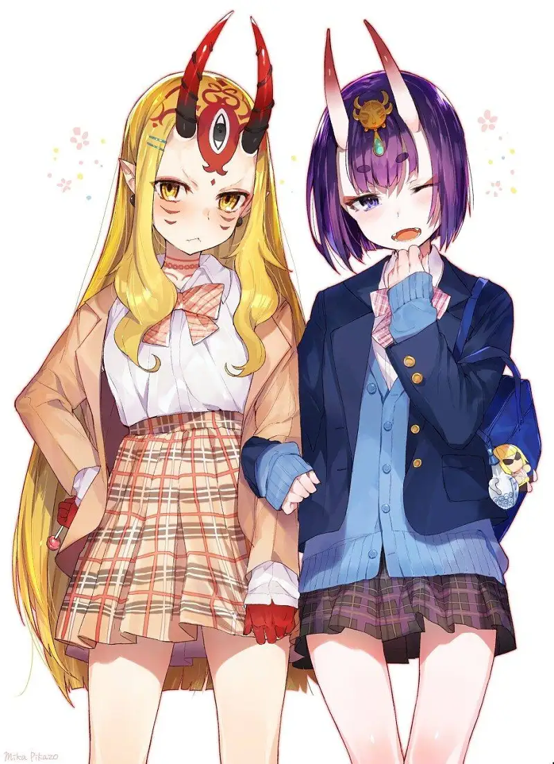 M站美图,FGO,酒吞童子,茨木童子