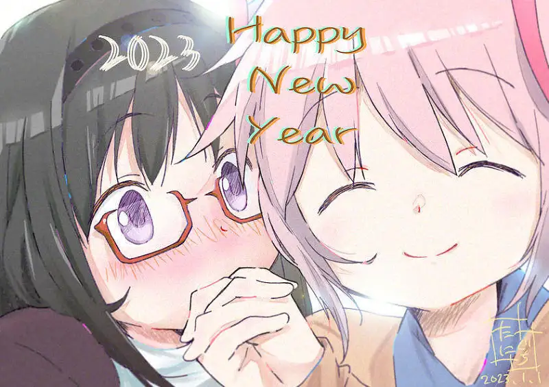 动漫,美图,M站美图,新年贺图