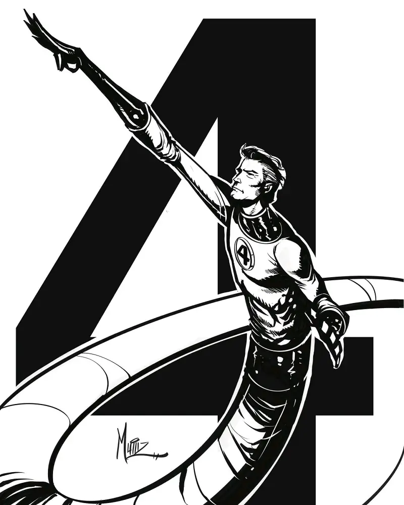 漫威,漫威漫画,美漫,超级英雄,神奇先生,神奇四侠,复仇者联盟,动漫壁纸,动漫美图,绘画