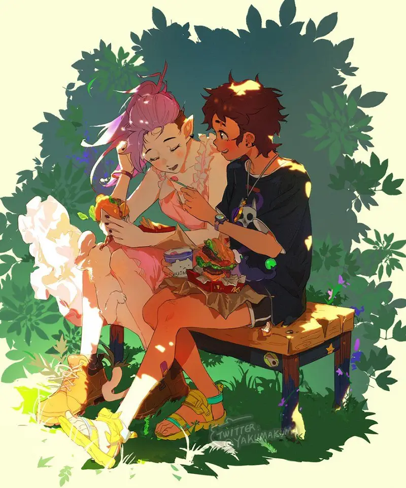 【猫头鹰魔法社】露丝&阿米蒂