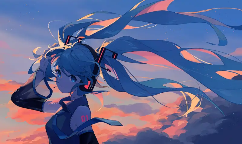 初音未来,MIKU,美图