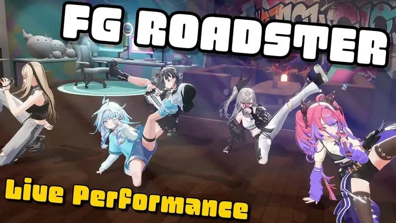 #FG 首张专辑 #FLOW GLOW 《FG ROADSTER》【现场表演】