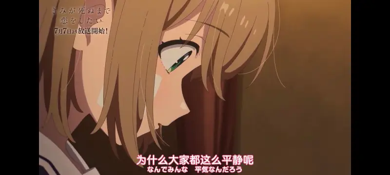 与你相恋到生命尽头,与你相恋到世界尽头,动画,动漫,番剧,百合,二次元,ACG