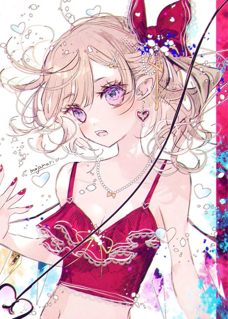 芙兰,恋恋,东方project,美图,画师