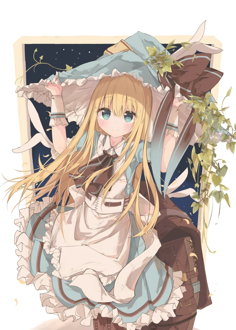 pixiv,二次元,绘画,壁纸,美少女,兔子