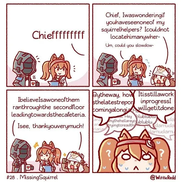 明日方舟,威特尔红,搬运,漫画,搞笑