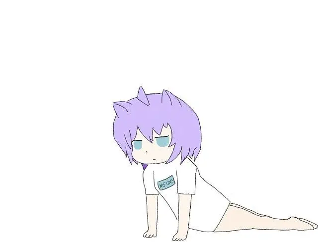 【m站最速传说】喵奈只是在做俯卧撑