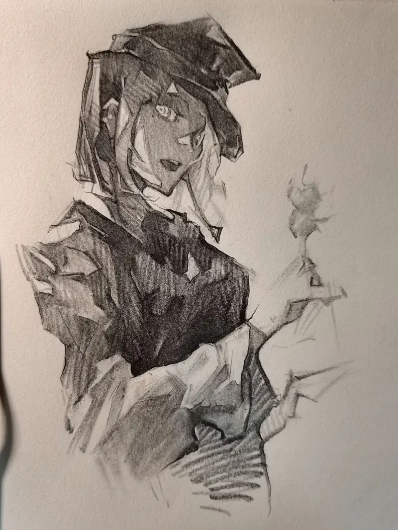 :D练笔，速写