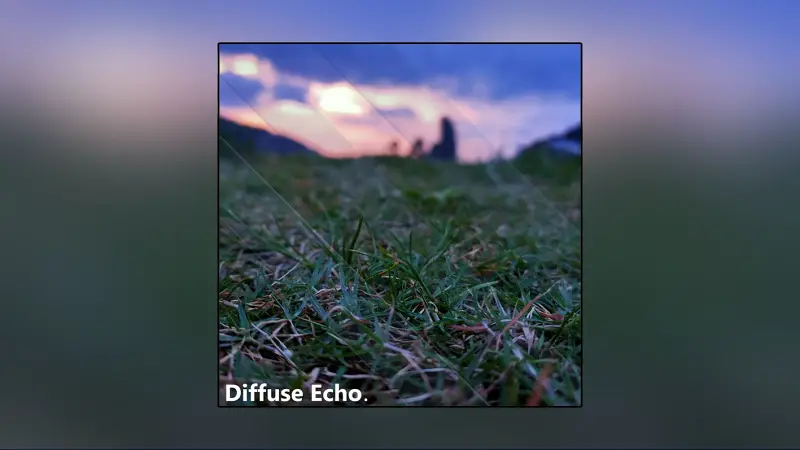 【Diffuse Echo】[初音ミク/原创/中文]