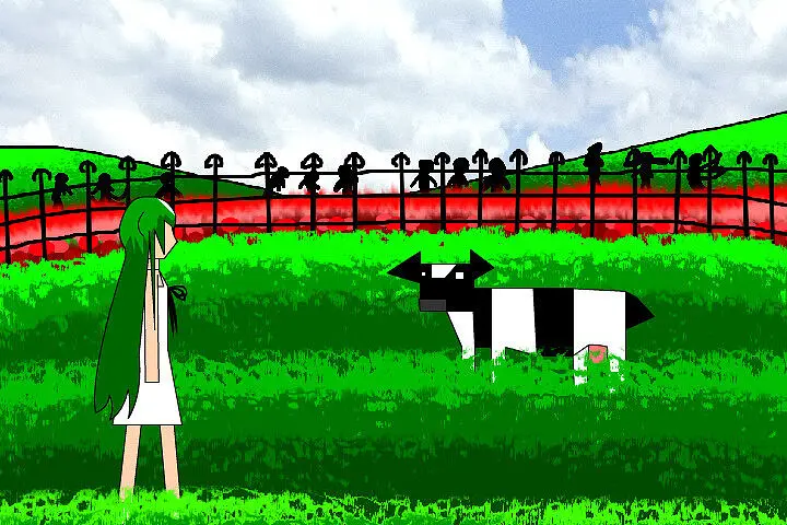 绘画创作,空之境界,沙耶之歌,浅上藤乃