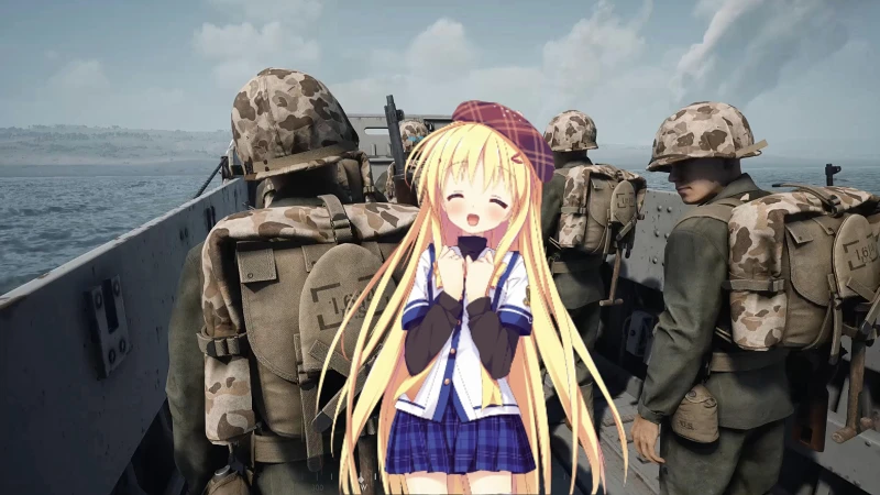 硫磺岛登陆作战(/≧▽≦)/~┴┴ ——Squad44