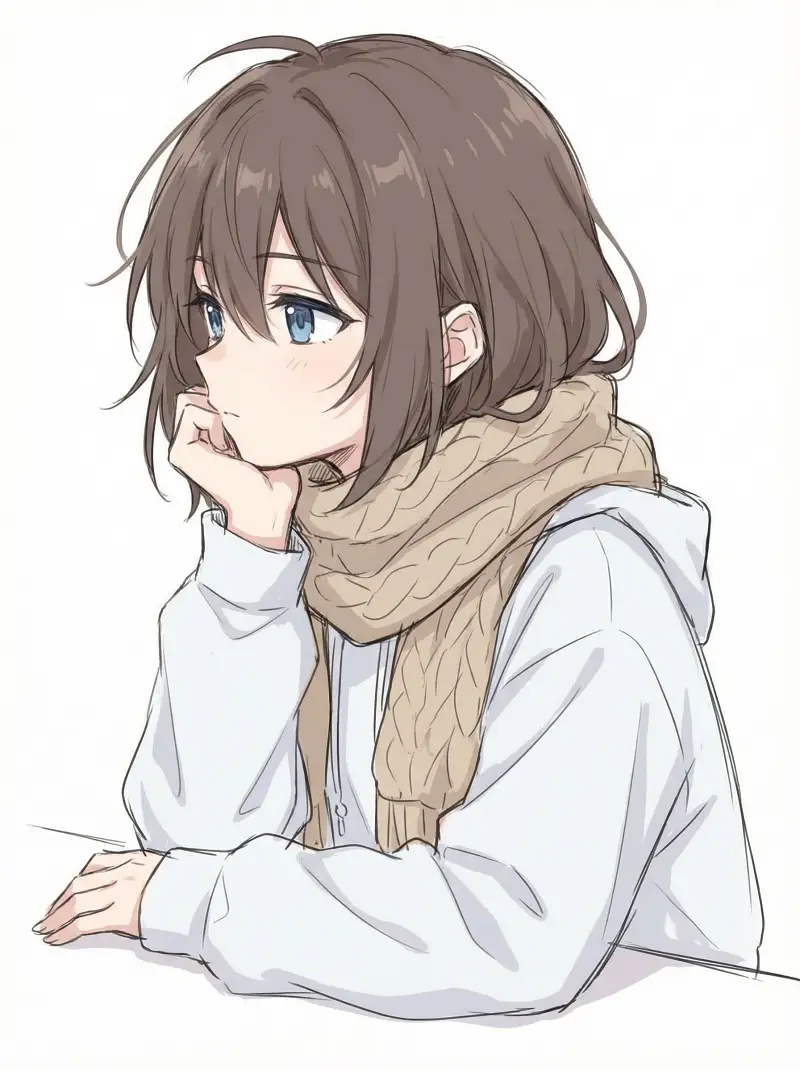 “此刻的他，在做些什么呢......”