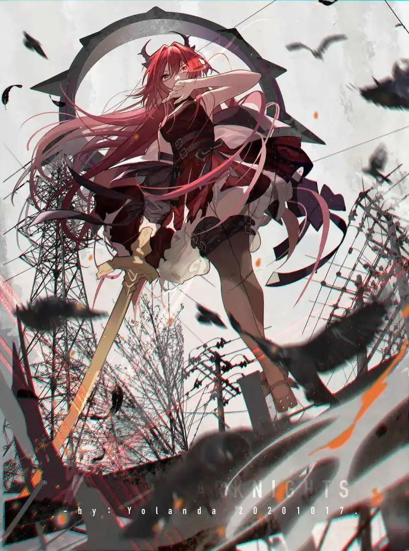 M站美图,壁纸,明日方舟,涩图