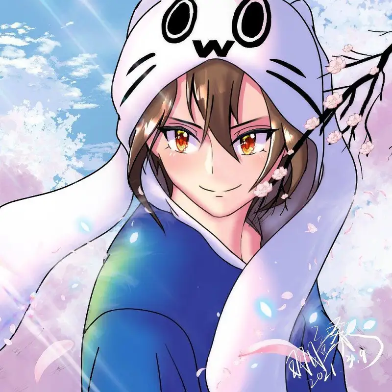 绘画创作,VUP,UP主,羽瞳桑