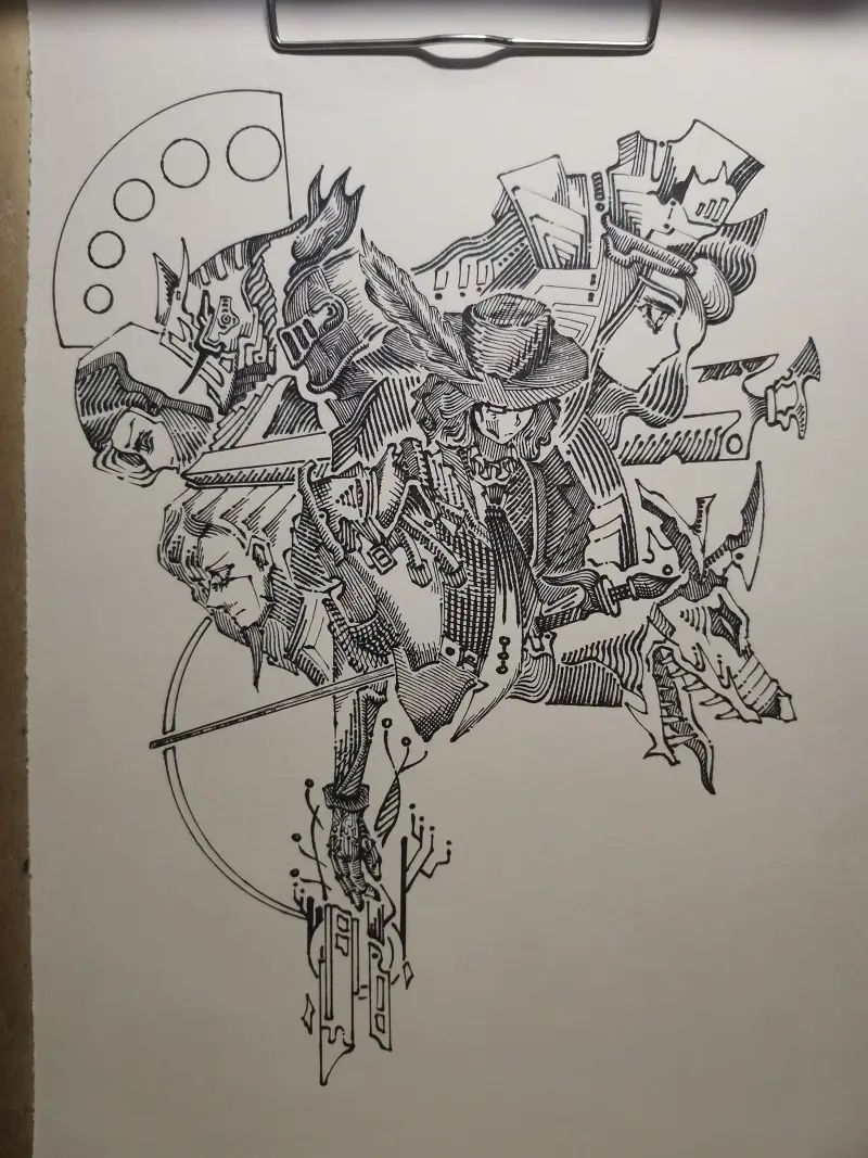 瞎画的
