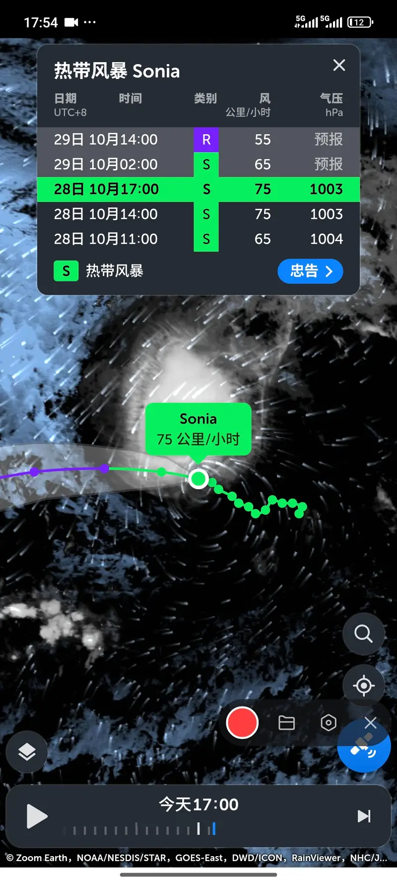 飓风,全球,天气