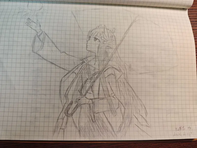 明日方舟,绘画