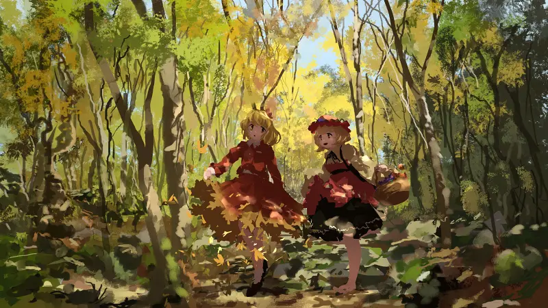 东方,花果子念报,pixiv