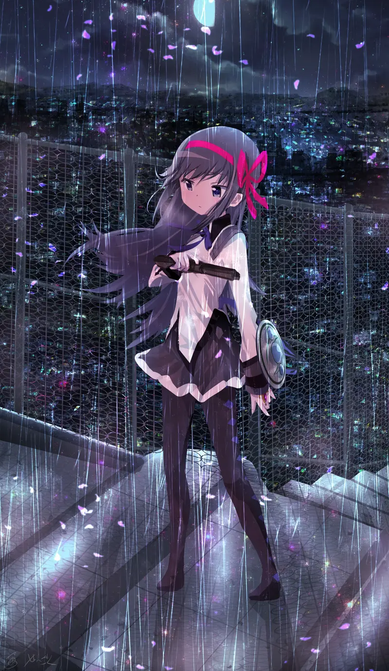 魔法少女小圆,魔圆,魔法少女,晓美焰,晓美炎,动漫壁纸,动漫美图,美图,壁纸,绘画,插画,涩图,PIXIV,画师推荐