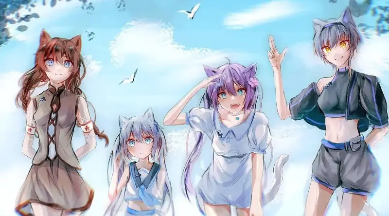胶片工程,站娘,官方,喵浅,宣发娘喵浅,御宅公寓
