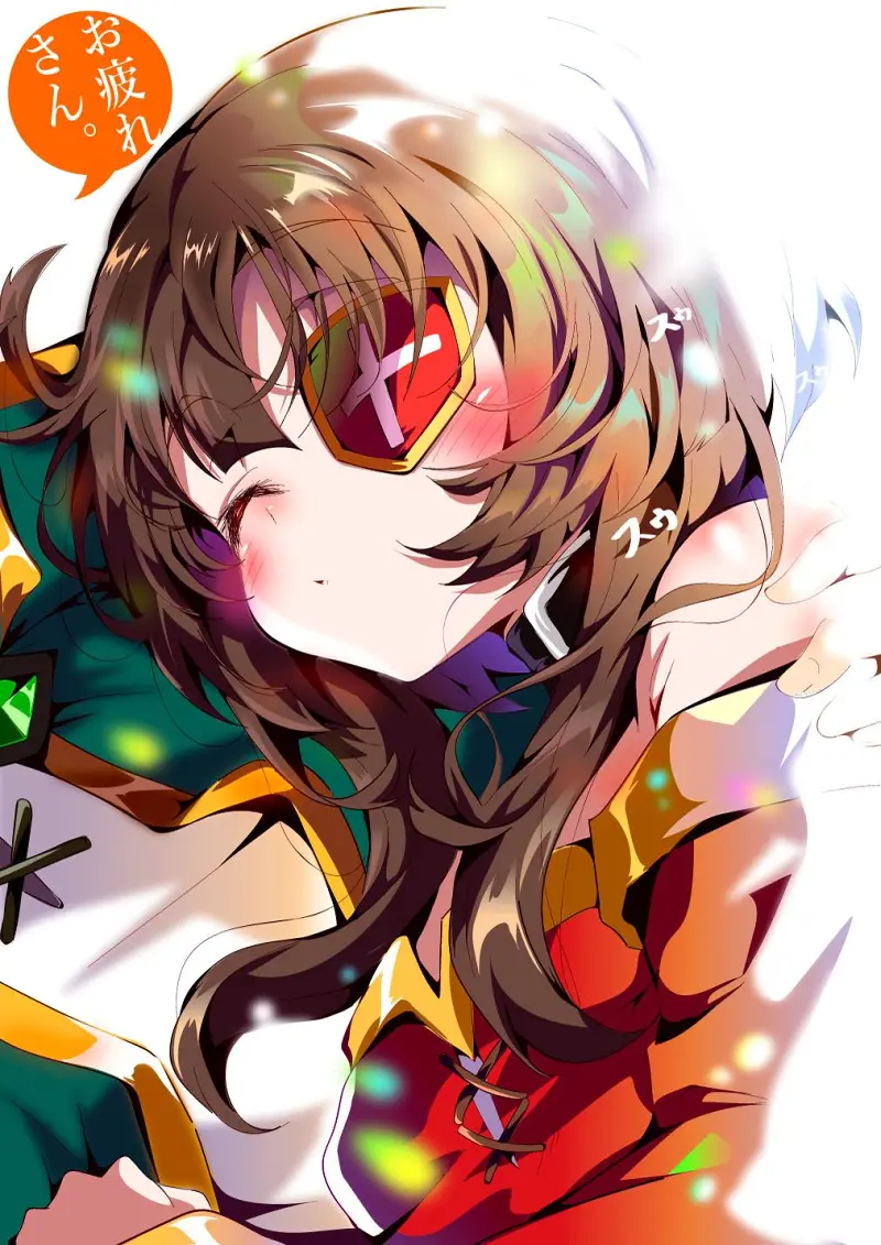 为美好的世界献上祝福,异世界,惠惠,佐藤和真,美图,壁纸,绘画,插画,动漫美图,动漫壁纸