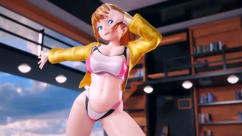 【高达 MMD】文奈学姐的LOVE&JOY