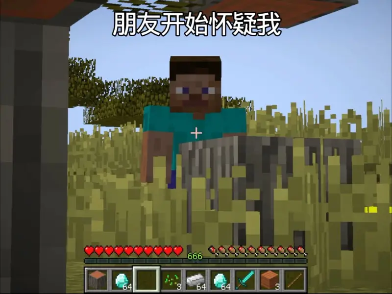 朋友开始怀疑我开了创造