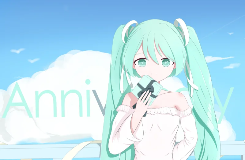 为每个走到今天的你献上祝福🤍_《𝓐𝓷𝓷𝓲𝓿𝓮𝓻𝓼𝓪𝓻𝔂》_Mwk,feat.初音ミク