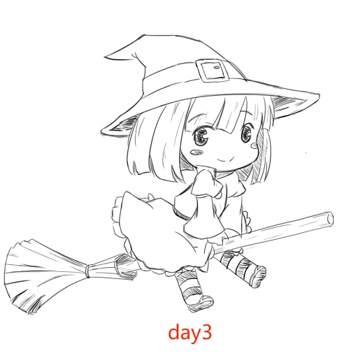 【临摹】0基础画画记录day3