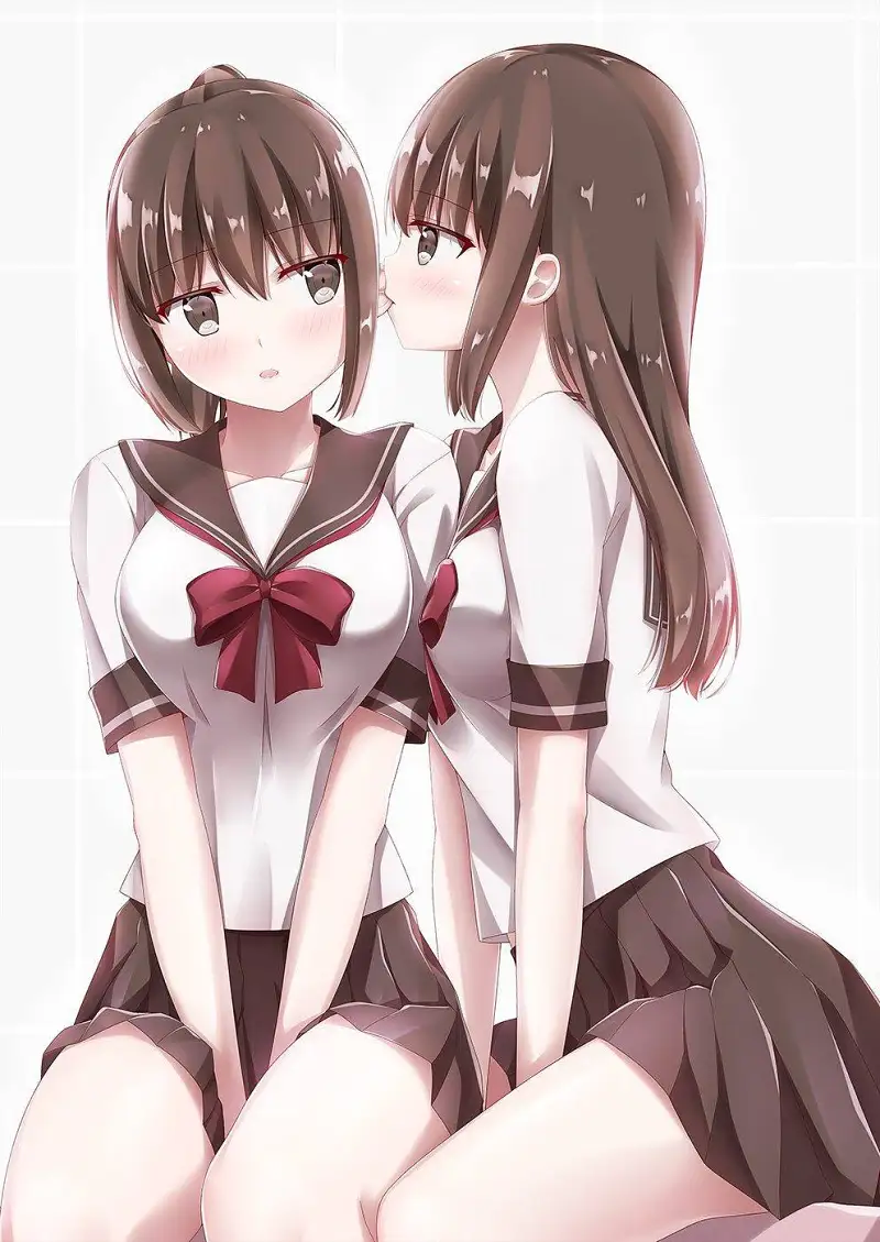 P站搬运 之前的图被审核菌干掉了 喜欢百合的看过来吖