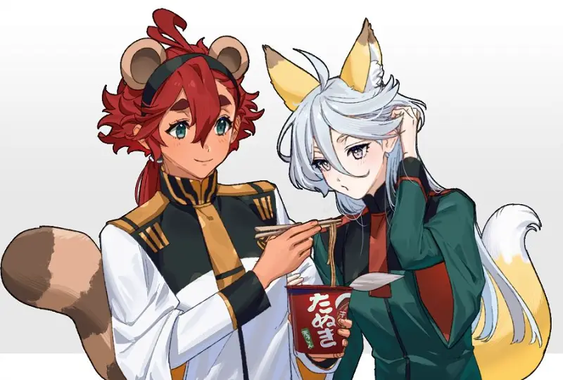 〖机动战士高达 水星的魔女〗斯莱塔·墨丘利&米奥莉奈·伦布兰