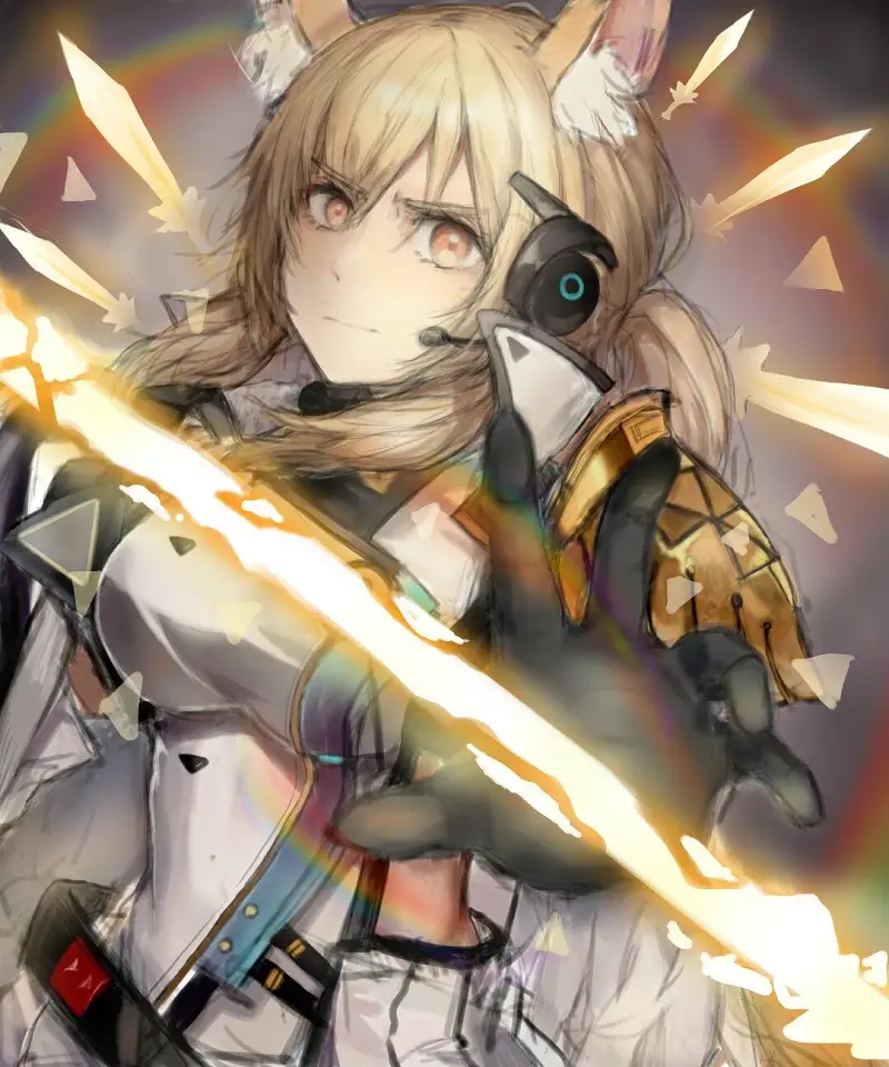 绘画创作,初音未来,明日方舟