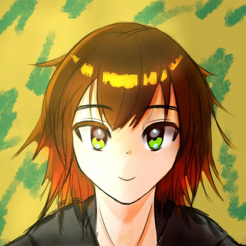 给自己画个头像，没想到画世界pro可以导出绘画过程