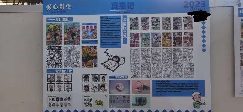 毕业设计展出效果