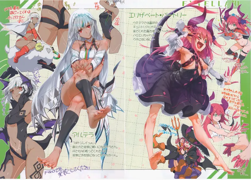 Fate,FGO,型月,鳥茶丸,足控
