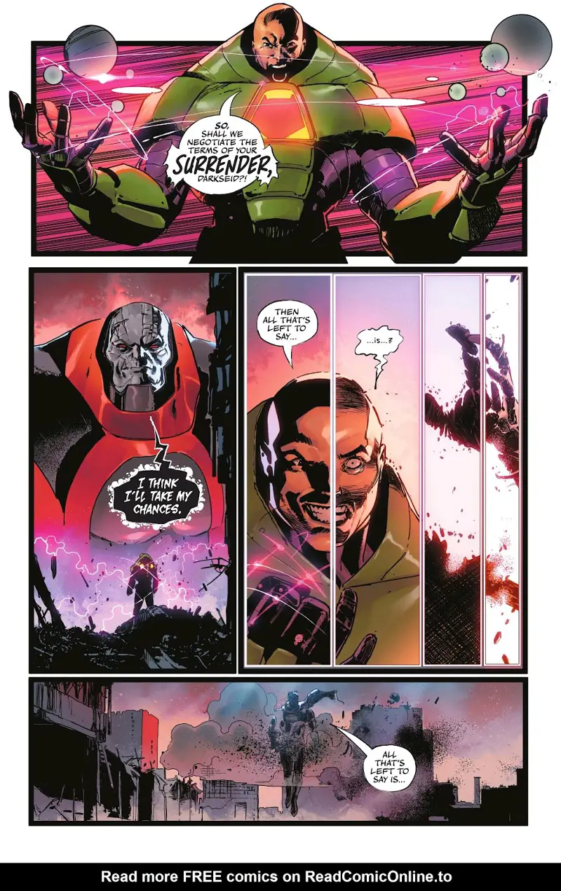 DC,DC漫画,美漫,漫画,动漫,超人,达克赛德,绘画,ACG,超级英雄