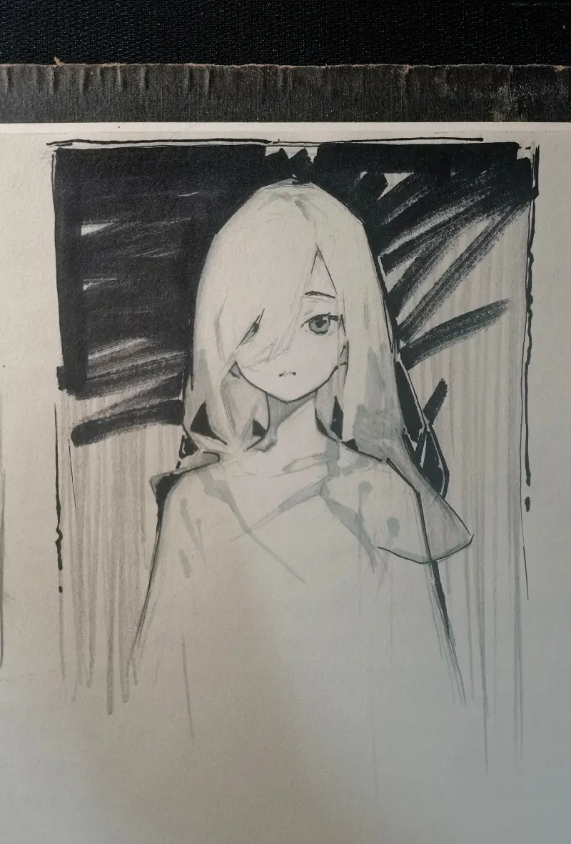 绘画,速写,动漫,手绘,小练笔