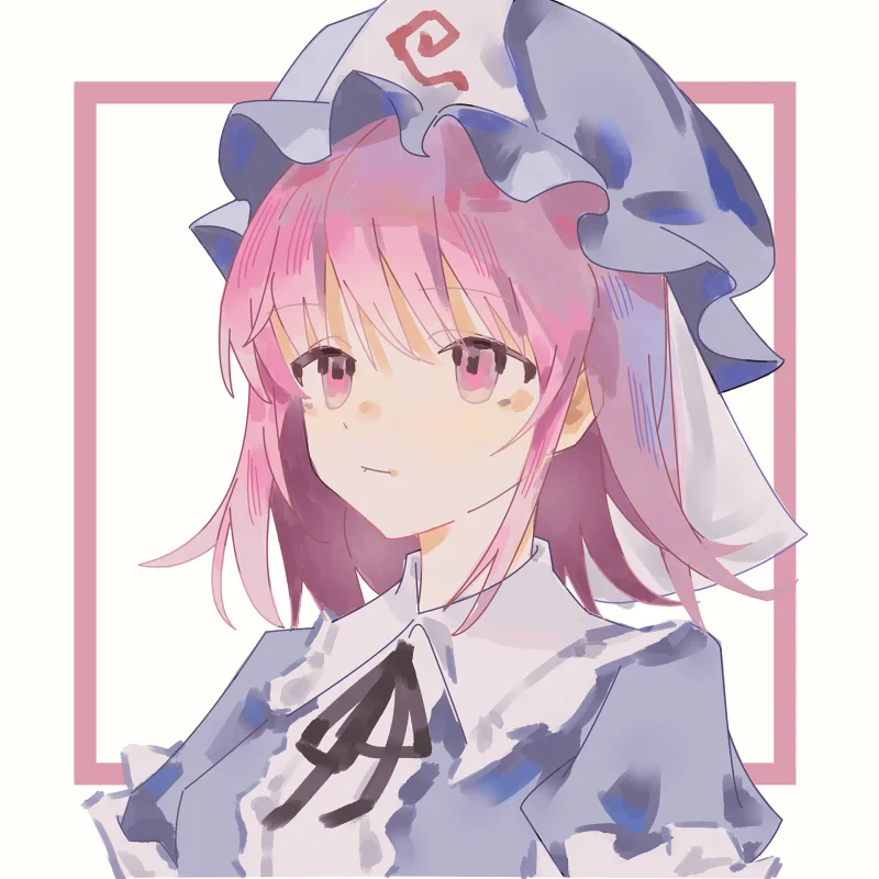 东方project,西行寺幽幽子,绘画创作