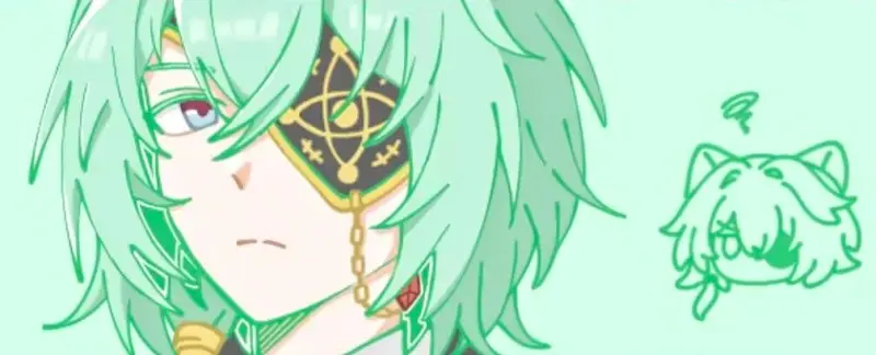 一棵怪柏,悠慕白,原神,崩坏星穹铁道,三体,石纪元,绘画,插画,二创,漫画